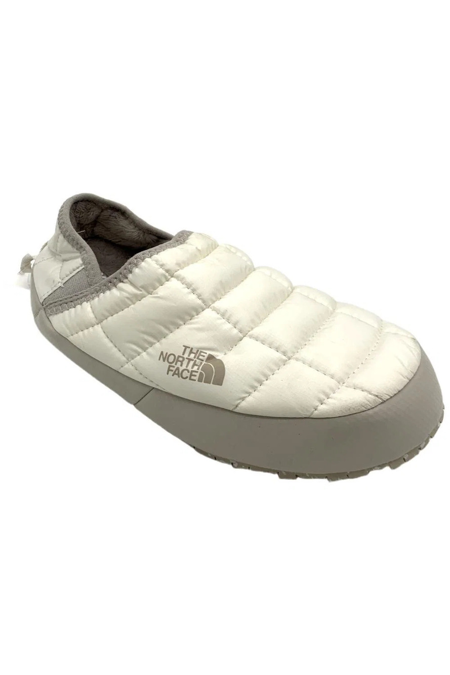The North Face Women's Thermoball Traction Mule V Gardenia White/Grey - Medium